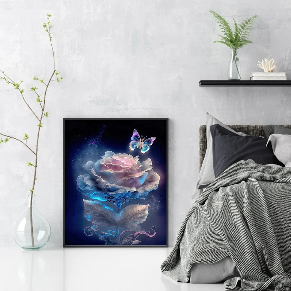 Butterfly Rose | Diamond Painting