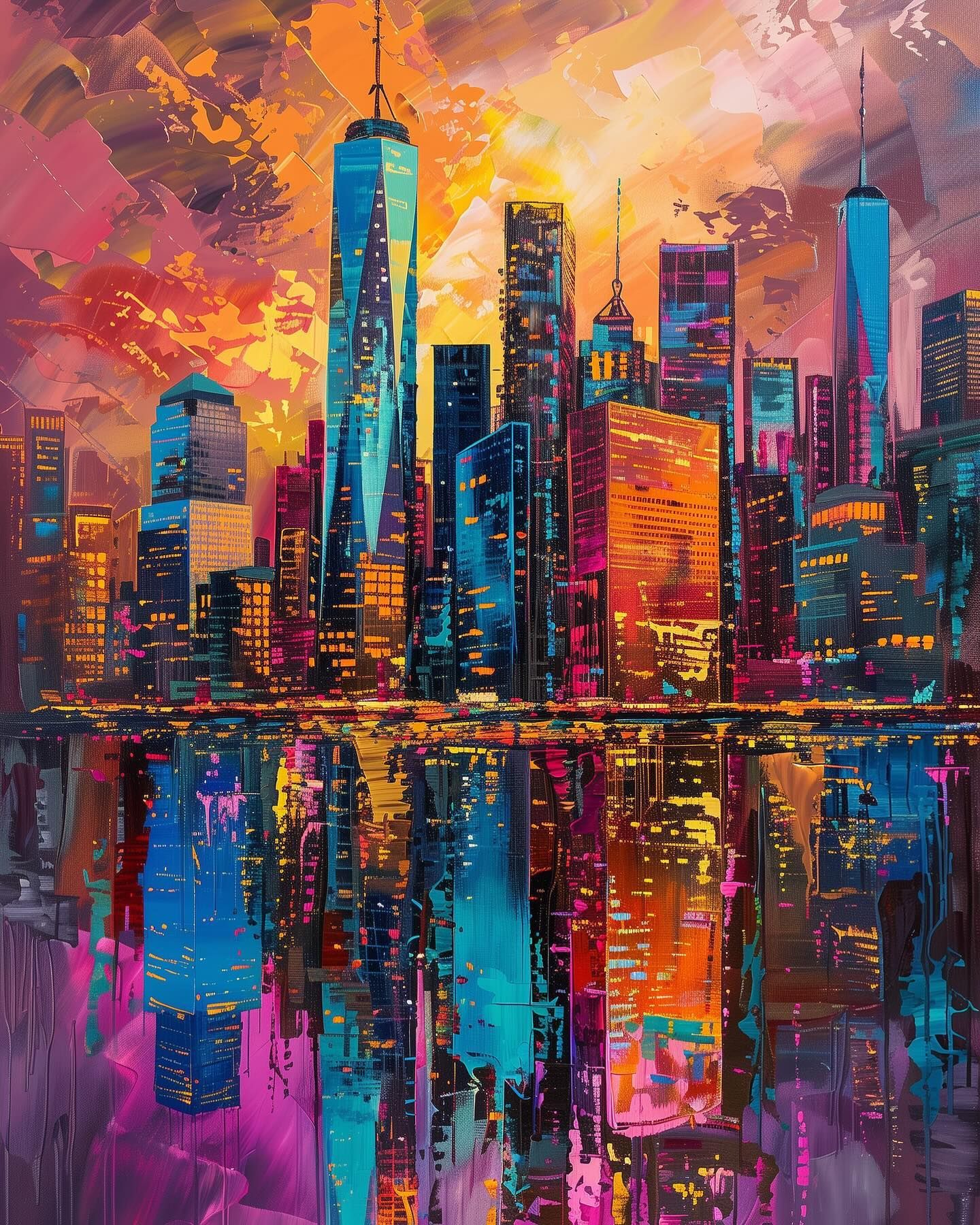 City | Diamond Painting