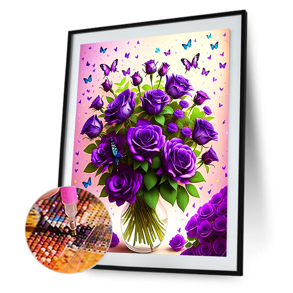 Pretty Flower | Diamond Painting