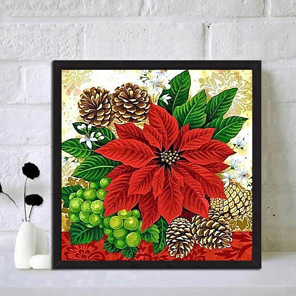 Red Flower | Diamond Painting