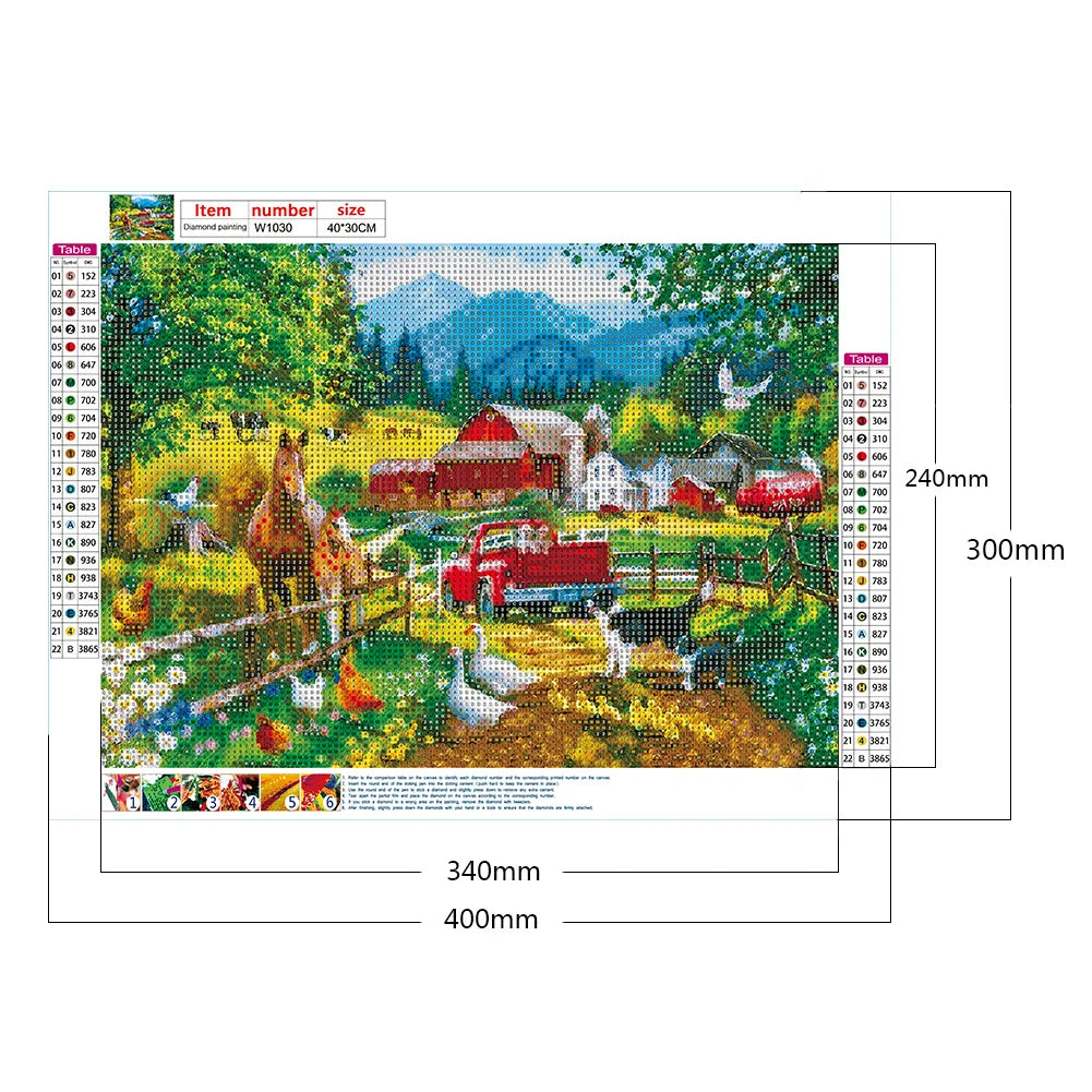 Farm | Diamond Painting