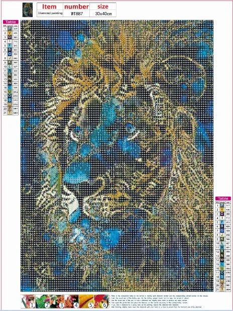 Lion | Diamond Painting