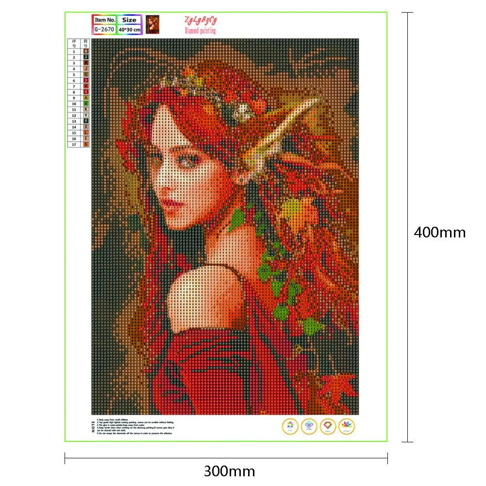 Beautiful Girl | Diamond Painting