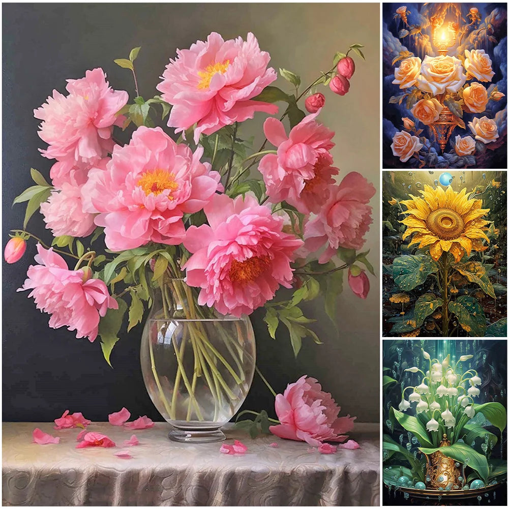 Pretty Flower | Diamond Painting