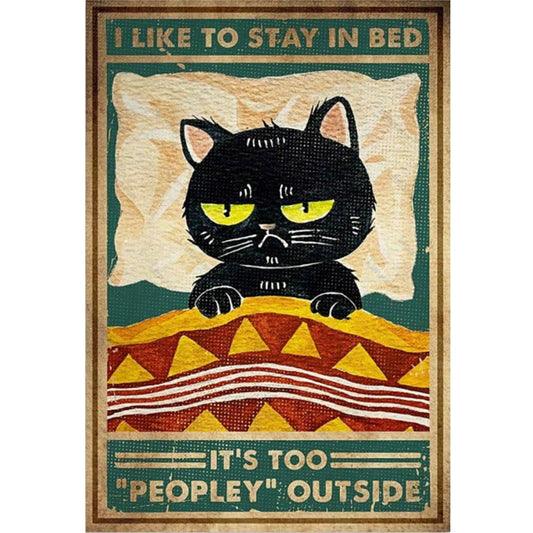 Black Cat | Cross Stitch Embroidery