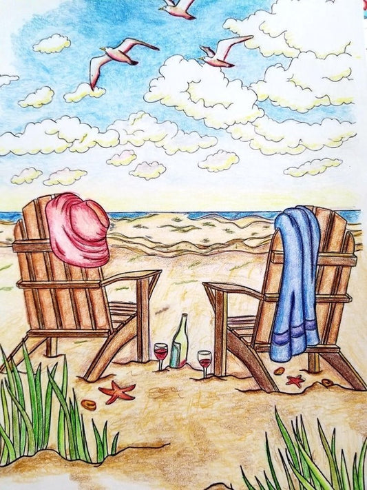 Beach Chair | Diamond Painting