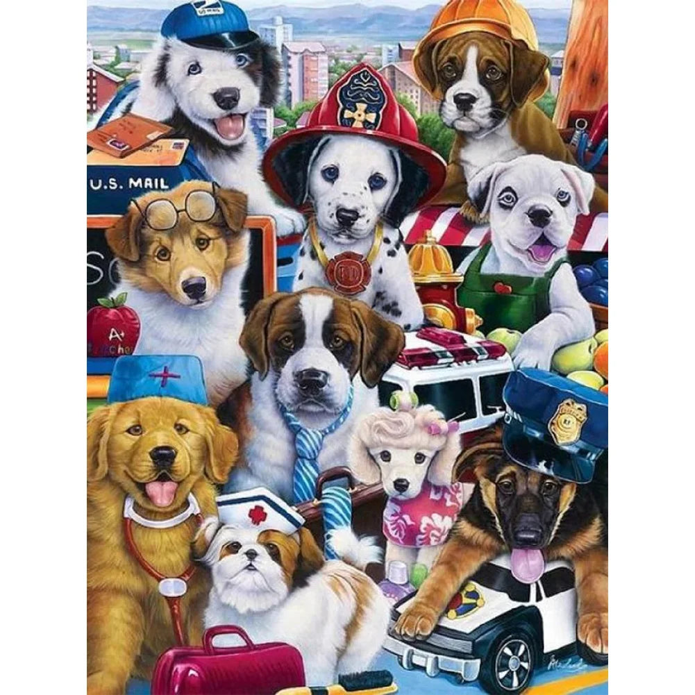 Dog | Cross Stitch Embroidery