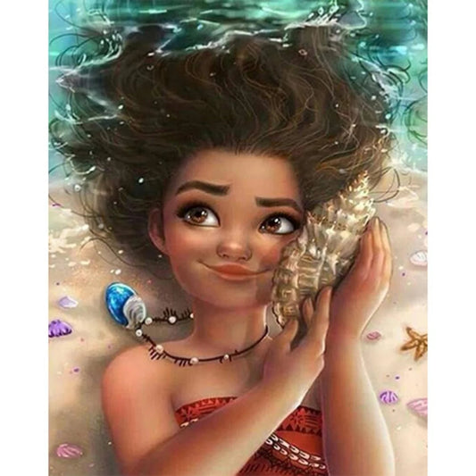 Beautiful Girl | Cross Stitch Embroidery