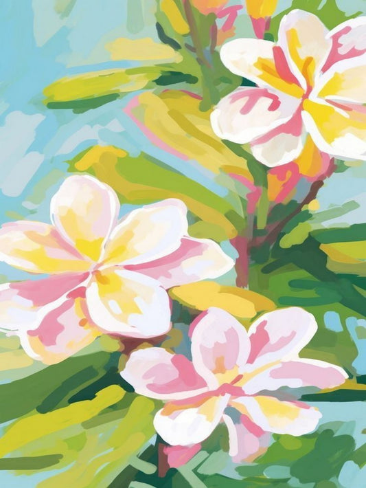 Frangipani | Diamond Painting