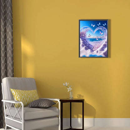 Beach Love Butterfly | Diamond Painting