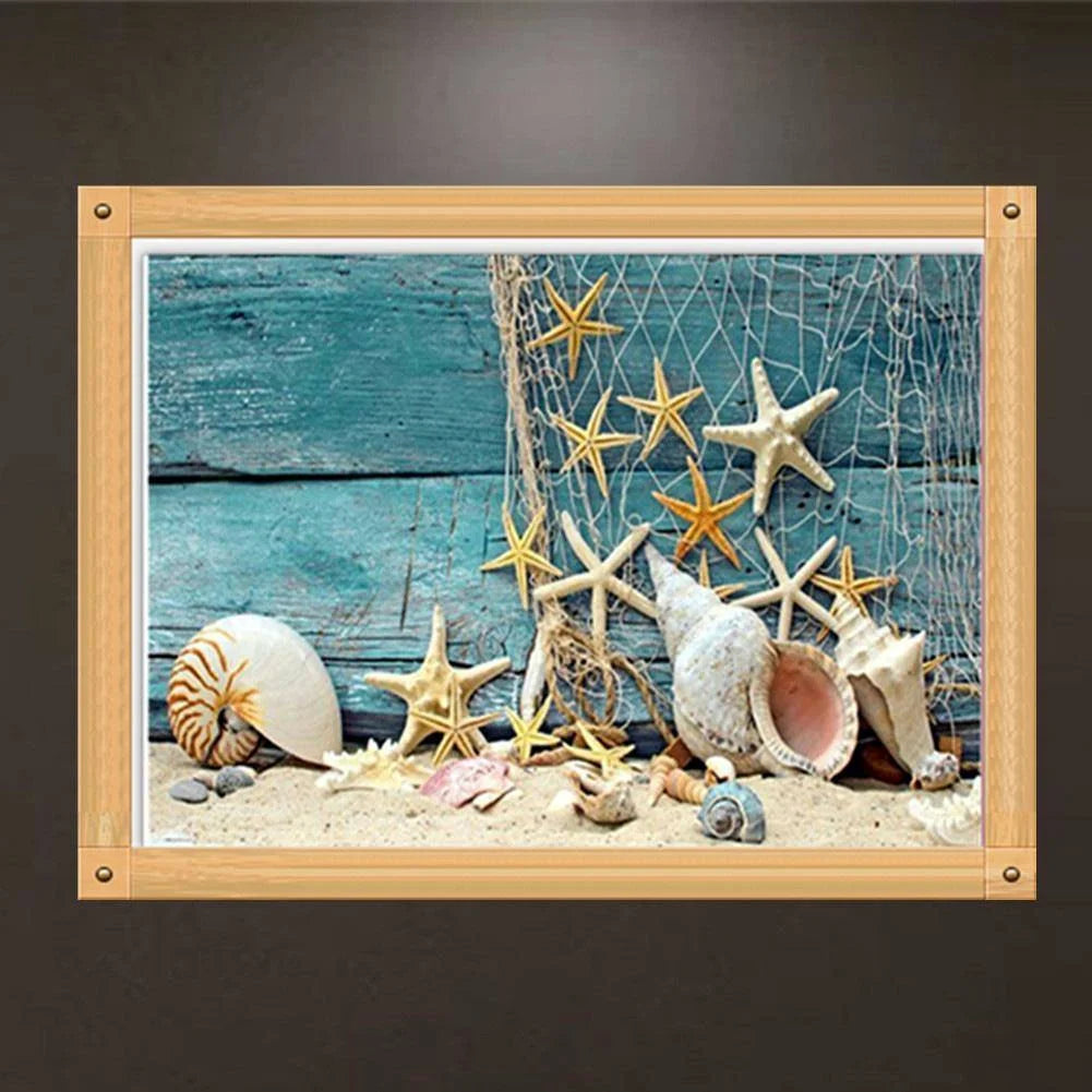 Shell And Starfish | Diamond Painting