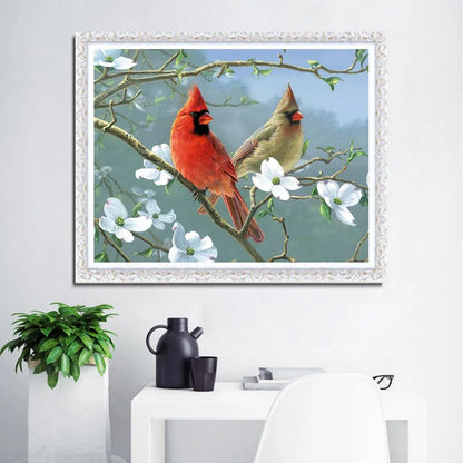 Cardinal Bird | Diamond Painting