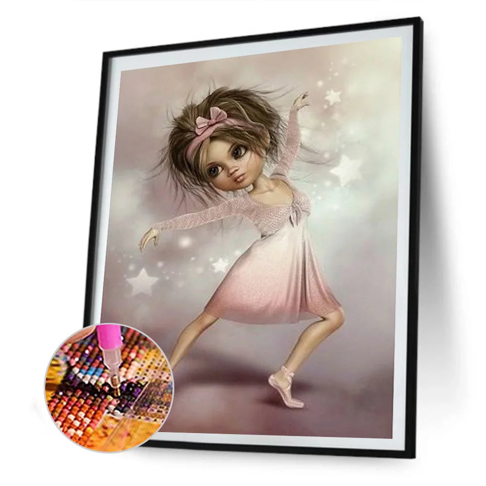 Beautiful Girl | Diamond Painting