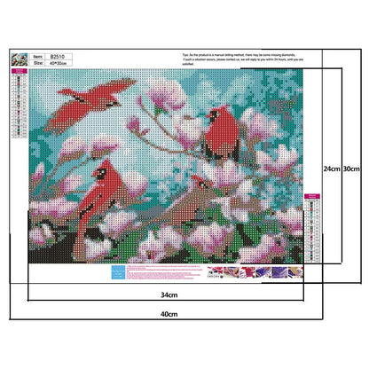 Cardinal Bird | Diamond Painting