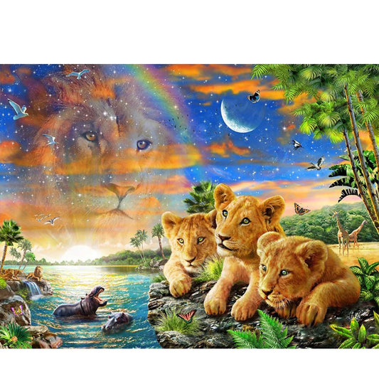 Lion | Diamond Painting