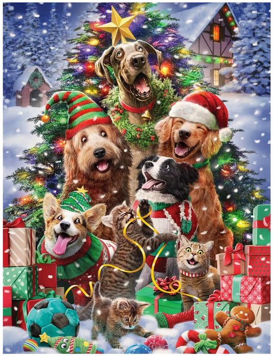 Animals Christmas | Cross Stitch Embroidery