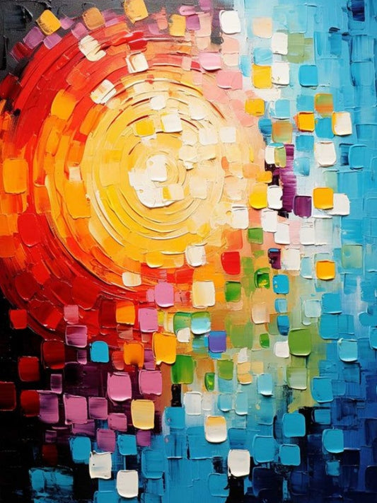 Abstract | Diamond Painting