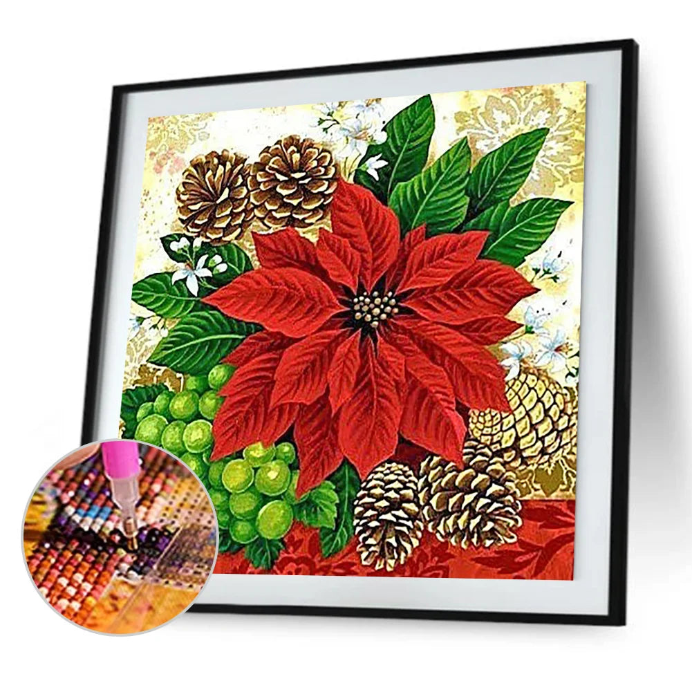 Red Flower | Diamond Painting