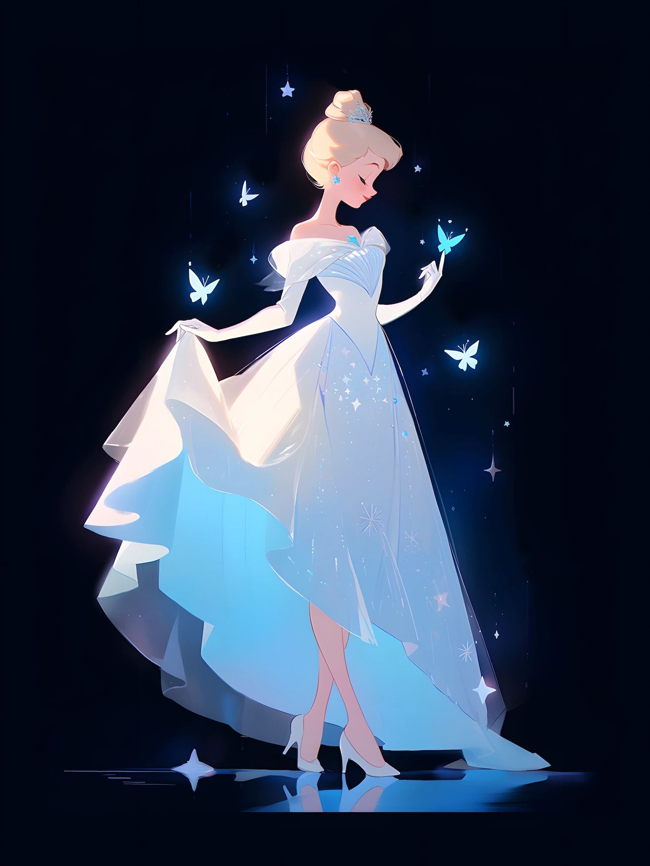 Beautiful Princess | Diamond Painting