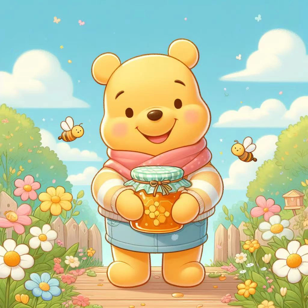 Cartoon Bear | Diamond Painting