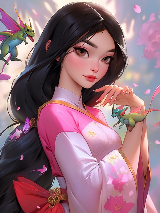 Beautiful Princess | Diamond Painting