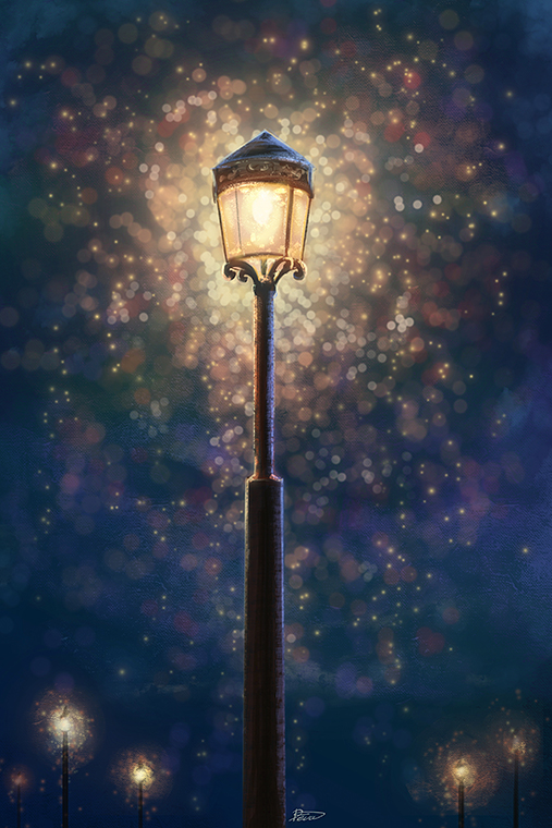 Street Lamp | Diamond Painting