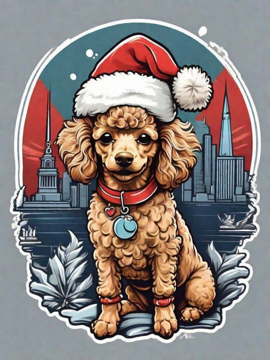 Christmas Dog | Diamond Painting