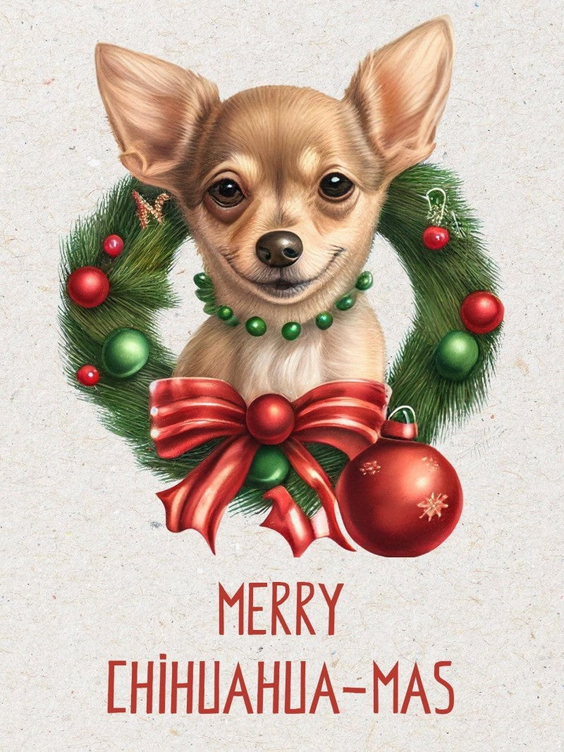 Christmas Dog | Diamond Painting