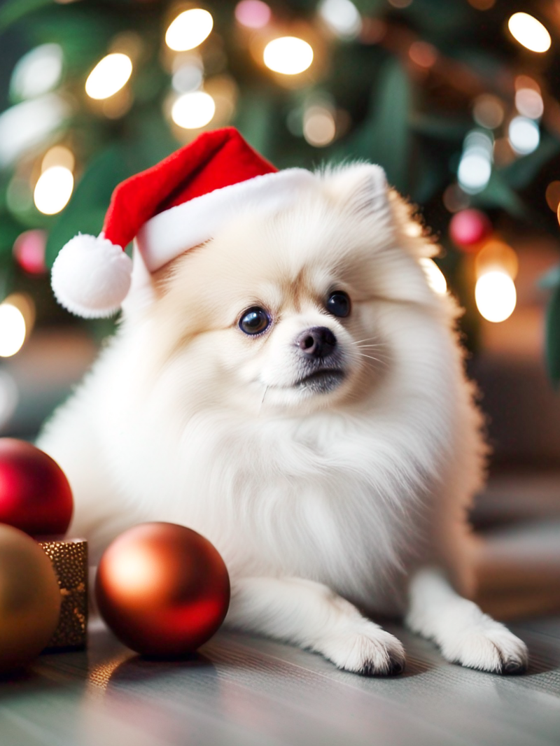 Christmas Dog | Diamond Painting