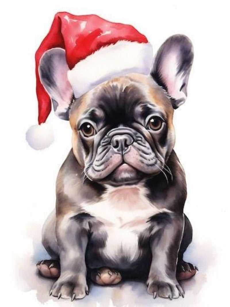 Christmas Dog | Diamond Painting