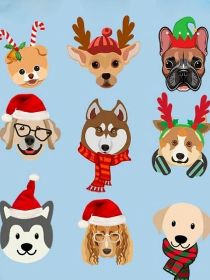 Christmas Dog | Diamond Painting