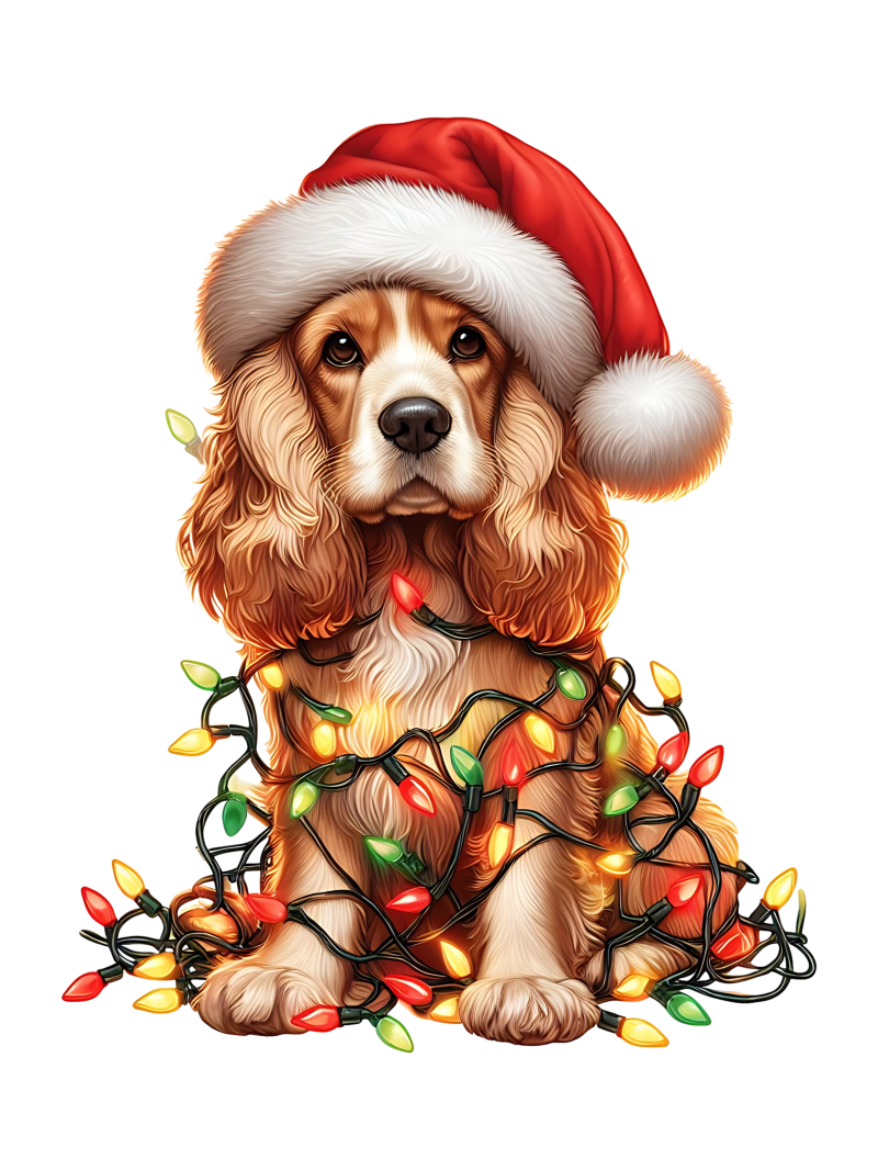 Christmas Dog | Diamond Painting