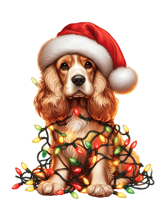 Christmas Dog | Diamond Painting