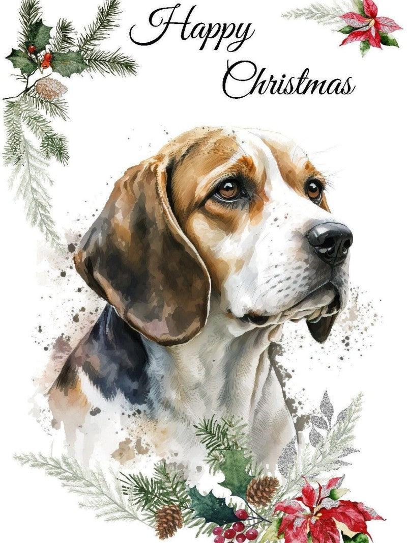 Christmas Dog | Diamond Painting