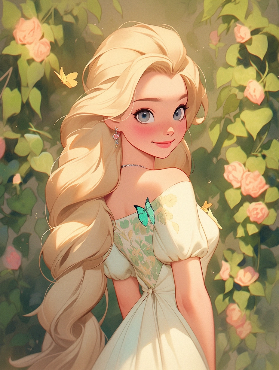 Beautiful Princess | Diamond Painting