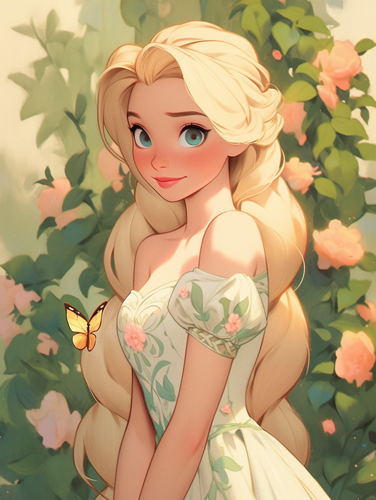 Beautiful Princess | Diamond Painting