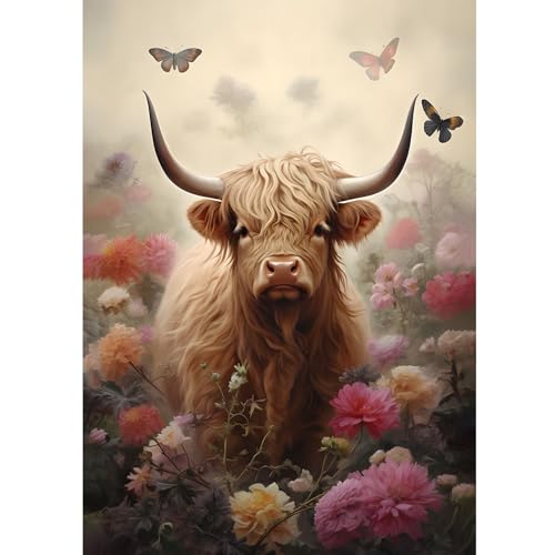 Highland Cow | Diamond Painting