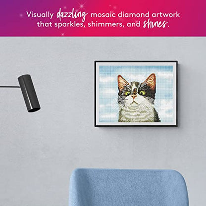 Cat with Butterfly | Diamond Painting