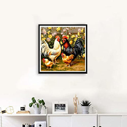 Rooster Chicken | Diamond Painting
