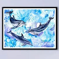 Dolphin | Diamond Painting