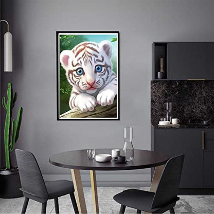 White Tiger | Diamond Painting