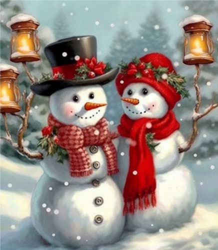 Snowman Christmas | Diamond Painting