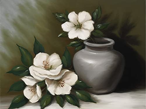 White Flower | Diamond Painting