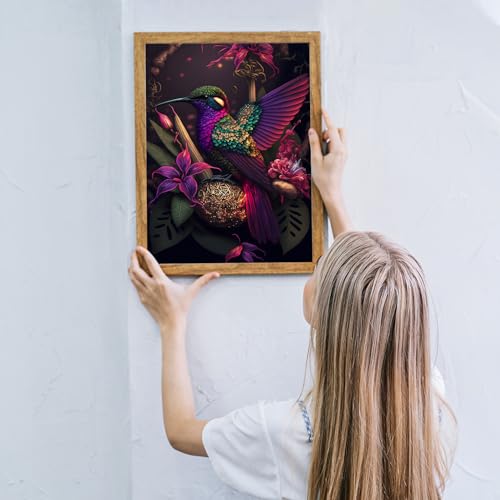 Hummingbird Flower | Diamond Painting