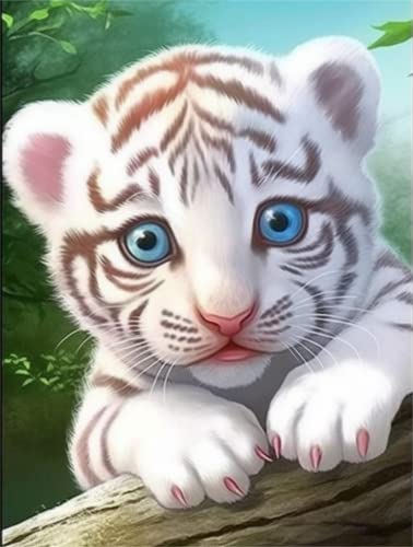 White Tiger | Diamond Painting