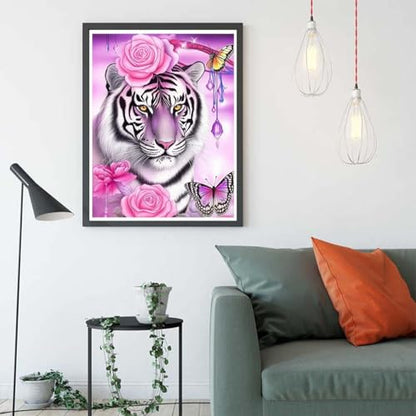 White Tiger | Diamond Painting