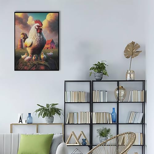 Rooster Chicken | Diamond Painting