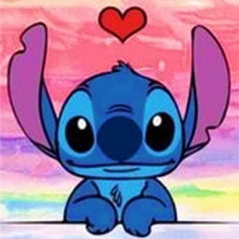 Stitch Fell In Love With | Diamond Painting