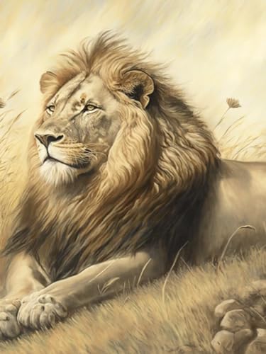 Lion | Diamond Painting