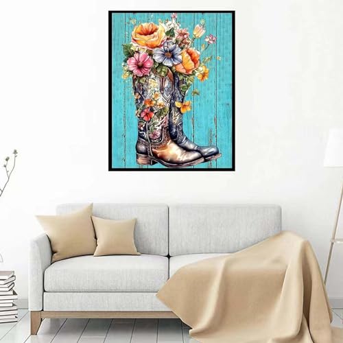 Boots Flower | Diamond Painting